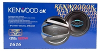 Автомобильные динамики KENWOOD 1616, 16см, 55w, 2шт