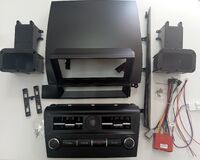 Рамка переходная MAZDA 3 BK, 2003-2009, 12.3", Wide стиль, с кнопками, с комплектом проводки, черный